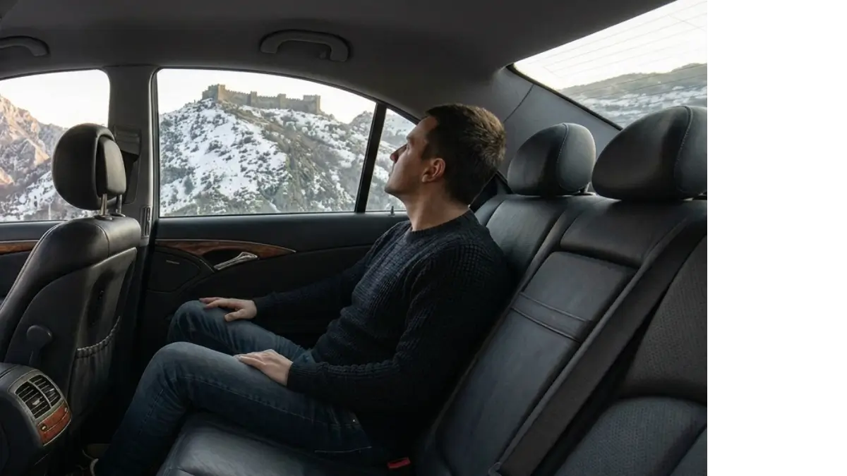 Maglič Fortress above the Ibar River valley on the road from Belgrade to Kopaonik via Kraljevo and Raška